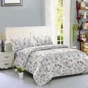 Комплект постільної білизни Soho Memoria Rose Євро 200x220 см сіро-рожевий (WY23-398-6-1)