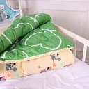 Одеяло MirSon антиаллергенное детское зима Kids Time 20-0043 Green Mikey Mouse 110x140 см хлопок (2200009666285)