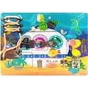 Логическая доска Bambi Бизиборд окна шнуровка (58083)