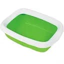 Туалет для котів з рамкою MPS Beta Maxi Green 49x39x13 см