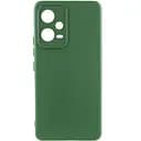 Чохол Silicone Cover Lakshmi Full Camera (AA) для Xiaomi Poco X5 5G / Note 12 5G Зелений / Dark green