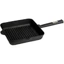 Сковорода-гриль Brizoll Optima-Black квадратна з ручкою 28х28х5 см (О282850G-P1)