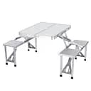 Стіл-трансформер Lugi для кемпінгу алюмінієвий G03-2