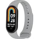 Силіконовий ремінець BeCover для Xiaomi Mi Smart Band 8 Light Gray 709403)