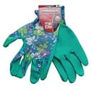 Рукавички Haisser поліестер з латексним покриттям сині з зеленим (139470)
