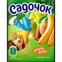 Мультифруктовий соковий напій Садочок з м'якоттю пастеризований  0.2 л (пластикова трубочка)