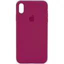 Чохол Epik Silicone Case Full Protective AA для Apple iPhone XS Max 6.5 Червоний/Rose Red