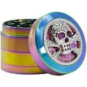 Гриндер для измельчения табака HL-198 Череп+Кости Rainbow (16509)
