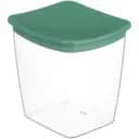 Емкость для сыпучих продуктов с фисташковой крышкой 1 л (1223-IH-фисташковый)