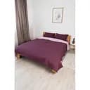 Покривало з наволочками ТЕП Vintage 260х240 см бордове (4-00513_21421)