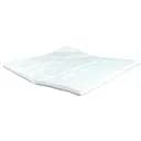 Водоотталкивающая подушка на стул Белый однотон (2 шт.)