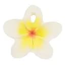 Прорезыватель Oli&Carol Цветочек Гавайи, белый