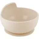 Силіконова миска на присосці Canpol Babies 51/400_creme)