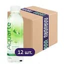 Упаковка води Aquarte Фокус з екстрактом женьшеню та смаком яблука 6 л (0.5 л х 12 шт.)