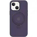 Чохол Epik Silicone Case Full Protective with Ring для Apple iPhone 13/14, 6.1 Purple