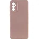 Чохол TPU GETMAN Liquid Silk Full Camera для Samsung Galaxy A56 5G Рожевий / Pink Sand