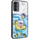 TPU+PC чехол Epik Prisma Fluffie для Samsung Galaxy A05s Ducklings