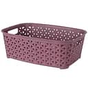 Корзина Diomedea без крышки 26x19.5x9.1 см 3 л темно-пудровая (К10-803) 