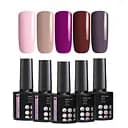 Набор гель-лаков для ногтей Reglance Cherry Cake 7.5 мл x 5 шт.