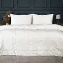 Літній постільний комплект MirSon Line Satin Premium Moko White Silk Дитячий (2200010984002)