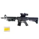 Пластиковая винтовка с пистолетом VIGOR, фонарик, противотанковая граната