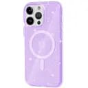 Чохол Epik TPU Galaxy Sparkle MagFit для Apple iPhone 16 Pro 6.3 Purple+Glitter
