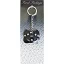 Брелок Feral Feelings Кішечка Чорний