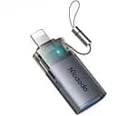 Адаптер Mcdodo 2 в 1 USB-A to Lightning with TF Card Reader Adapter Черный
