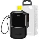 Внешний аккумулятор Baseus Qpow 20000 mAh 22.5w встроенный кабель USB-C (PPQD-I01) черный