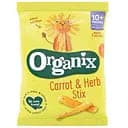 Палочки кукурузные Organix с морковью органические с 10 месяцев 15 г