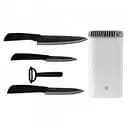 Набір ножів з підставкою Huo Hou Nano Ceramic Knifes Set 5 in 1