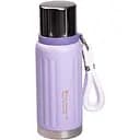 Термос Enjoy 600 мл з фліп кришкою і ремінцем, бузковий Yiwu HP-14-9V