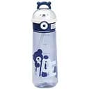 Пляшка для води Nice 620 мл із кришкою фліп топ на защіпці синя  HP17300BL