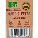Аксесуар Tower Rex Протектори для карт TowerRex 43 х 65 мм 100 мкм, Mini Chimera, 110 шт. PREMIUM (6249)