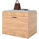 Тумба для обуви Эверест Соната ТО-600, 60х38х45 см дуб крафт золотой (EVR-2724)