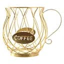 Ваза Viva Lacy Mug Gold дляфруктів18x14x9.5 см (B090059)