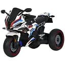 Електромобіль дитячий Bambi Мотоцикл M 6143EL-1 триколісний 12V7AH світло музика EVA
