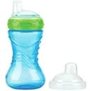 Поильник-непроливайка Nuby Easy Gripper с носиком 300 мл голубой (NV0406014blu)