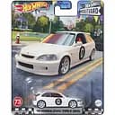 Коллекционная модель машинки Hot Wheels Премиальные автомобили '99 Honda Civic Type R (EK9) белая (GJT68/HKF19)