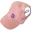 Кепка Hat-Dog 3/M вельвет пудровая с регулируемой затяжкой 358