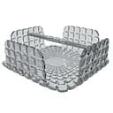 Серветниця Guzzini Tiffany, 20х20х7,3 см, сірий (19870092)