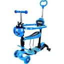 Самокат детский iTrike 3-х колесный 5 в 1 JR3-101-BL до 25 кг