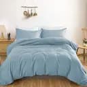 Комплект постельного белья MirSon Satin Light Pro Gray-blue Детский (2200011024318)