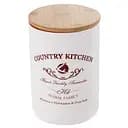 Банка для сыпучих продуктов Lefard Country Kitchen 1 л коричневый (940-298)
