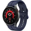 Ремінець для Samsung Galaxy Watch 7 - синій ширина кріплення 20мм силікон Watchbands Five Classic (W47-9WBWB97975001)