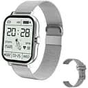 Смарт-годинник Lige Y13 BW0242 наручний з двома ремінцями silver (15243)