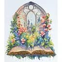 Набір для вишивання хрестиком Abris Art Жили-були... AH-202 35х30 см