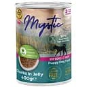 Влажный корм для щенков Mystic кусочки говядины в желе 400 г