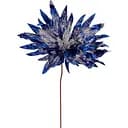 Цветок декоративный Novogod'ko Хризантема 24 см синий (973973)