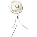 Портативний USB-вентилятор із гнучким штативом білий (ZB114)